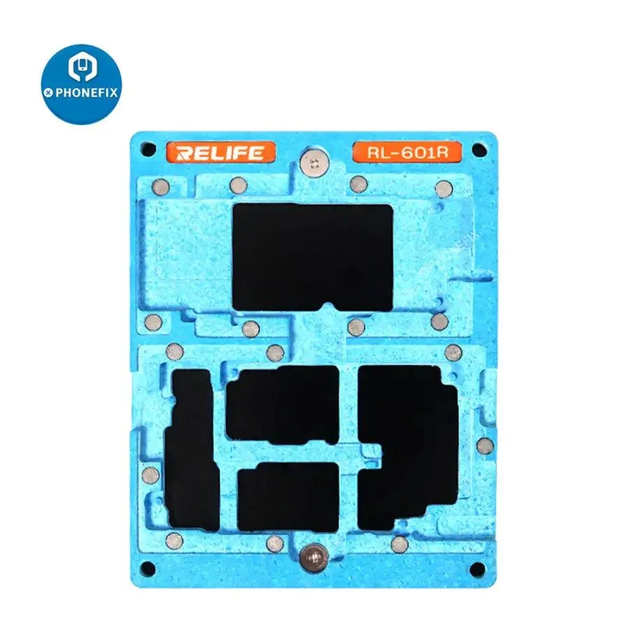 RELIFE RL-601R 10 in 1 Middle Frame Reballing Kit For iPhone X-12 Pro Max - Image 3