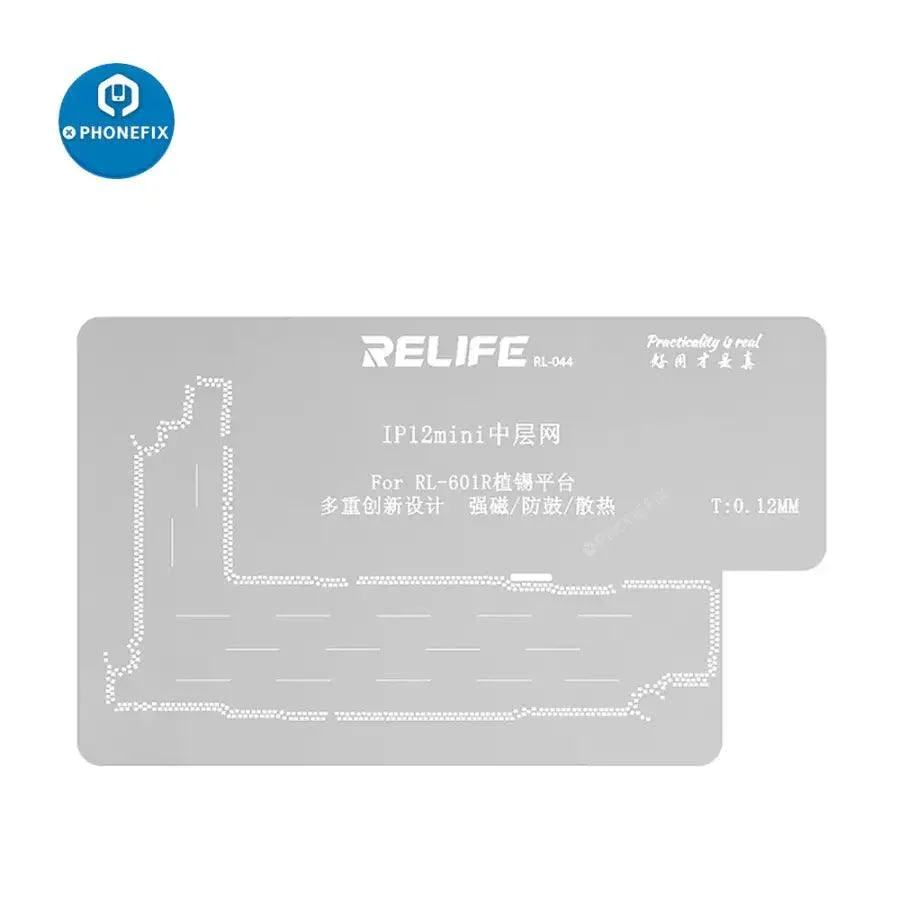 RELIFE RL-601R 10 in 1 Middle Frame Reballing Kit For iPhone X-12 Pro Max - Image 9
