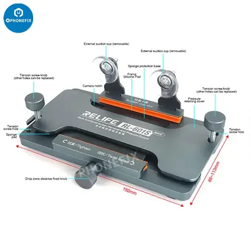 RELIFE RL-601S Mini Dismantling Screen Pressure Holding Fixture - Image 7