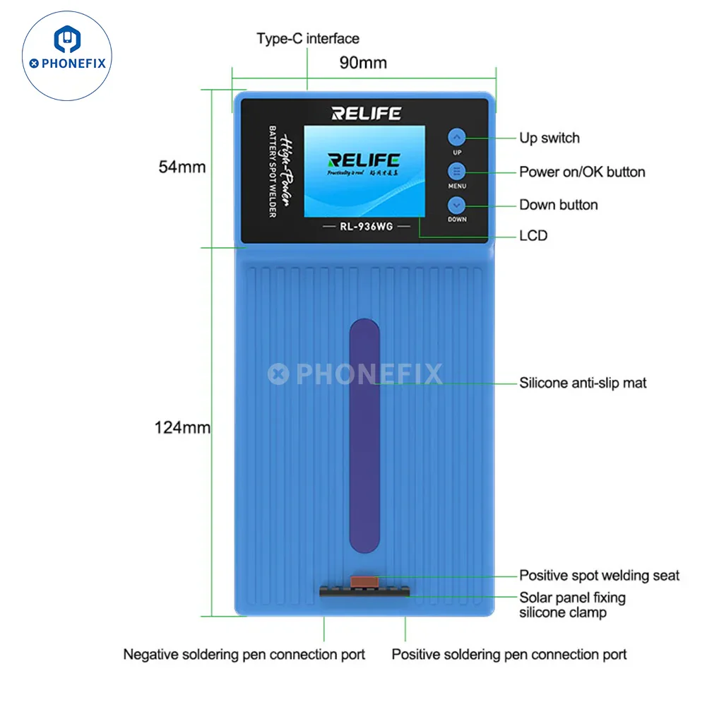 Relife RL-936WF Battery Spot Welding Machine Fixture - Image 13
