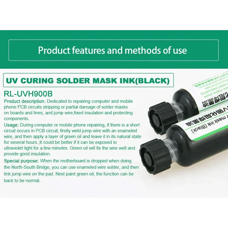 Relife RL-UVH900 Circuit Board UV Curing Solder Mask Ink - Image 5