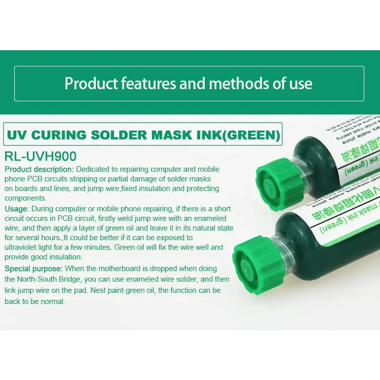 Relife RL-UVH900 Circuit Board UV Curing Solder Mask Ink - Image 6