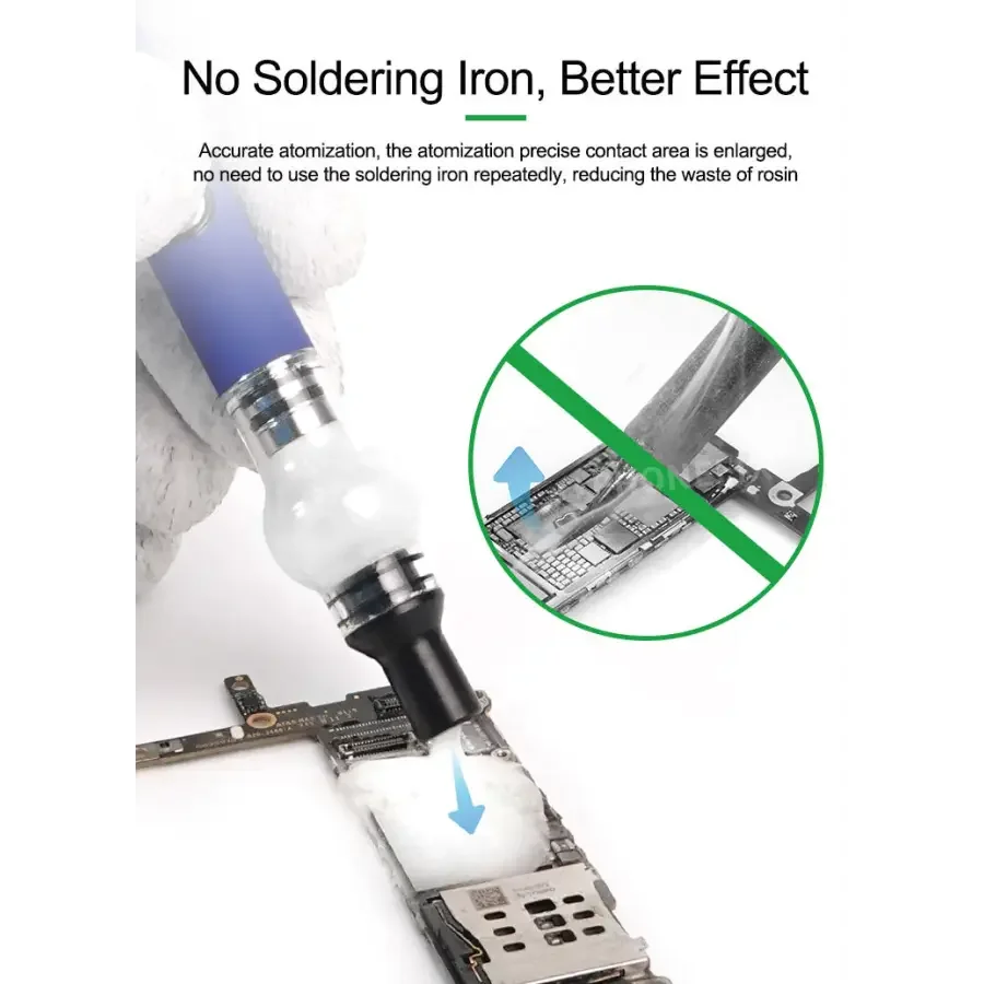 RELIFE Rosin Atomizer iphone repair Short Circuit Detection Flux Pen - Image 18