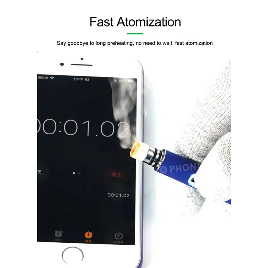 RELIFE Rosin Atomizer iphone repair Short Circuit Detection Flux Pen - Image 9