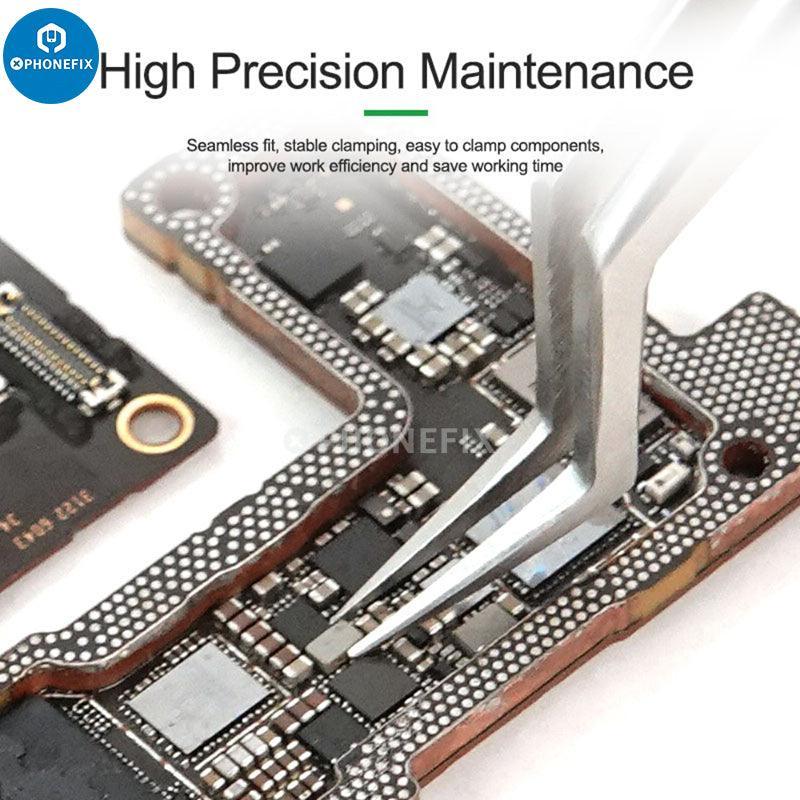 RELIFE RT 11C 15C Titanium Alloy Tweezers PCB IC Jump Wire Tweezers - Image 14