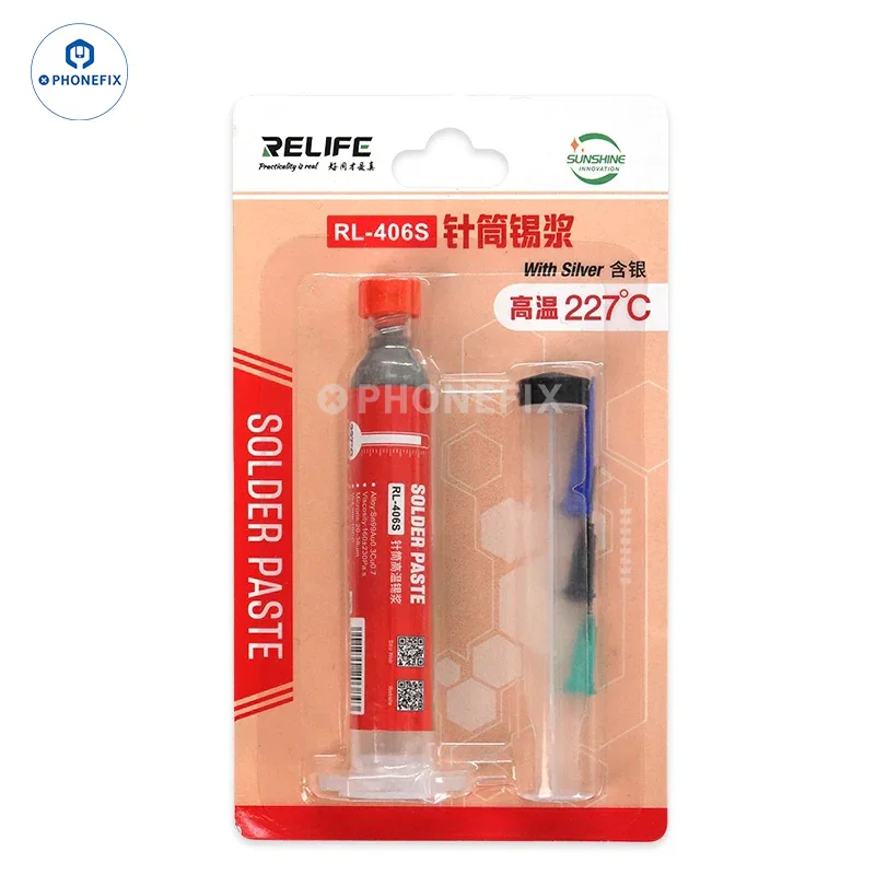 Relife Solder Paste No-clean Tin Flux PCB BGA Chip Welding Tools - Image 12