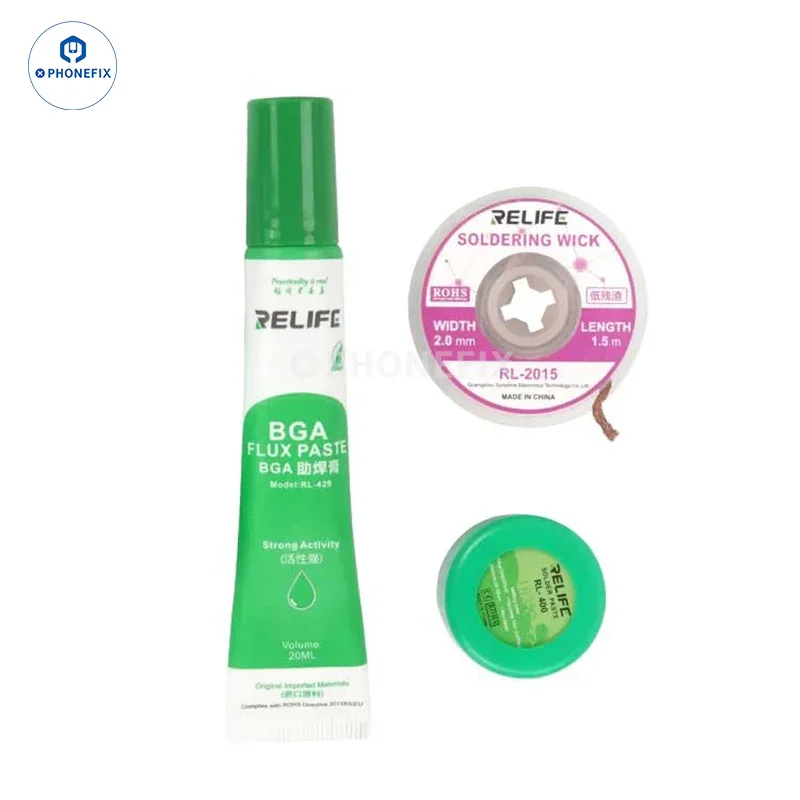 Relife Solder Paste No-clean Tin Flux PCB BGA Chip Welding Tools - Image 15