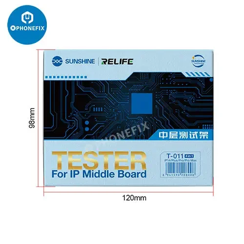 Relife T-011 4 in 1 Middle Layer Motherboard Tester iPhone 14 Series - Image 7
