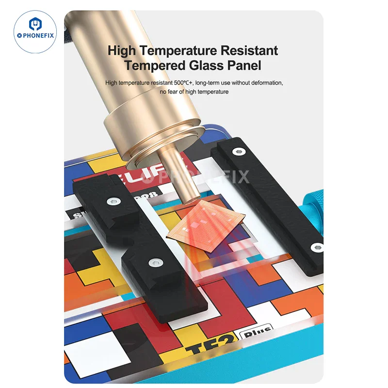 RELIFE TF1 Mini & TF2 Plus Tempered Insulating Glass PCB Chip Fixture - Image 8