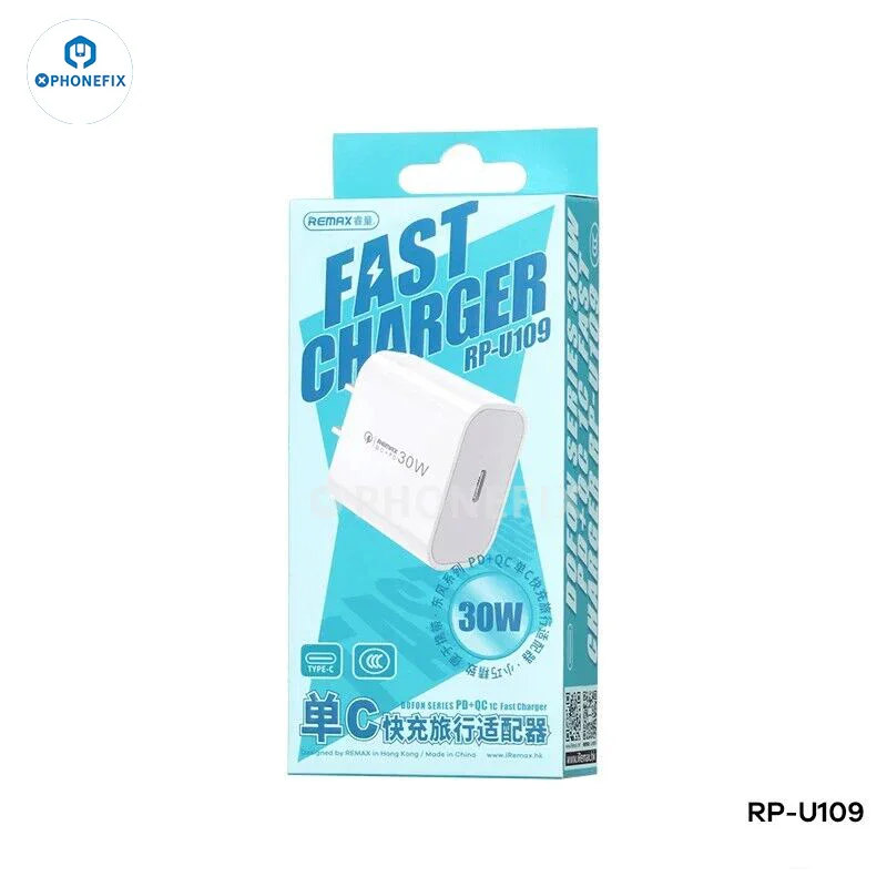Remax 30W PD+QC Fast Charger Type-C Power Charging Adapter - Image 4