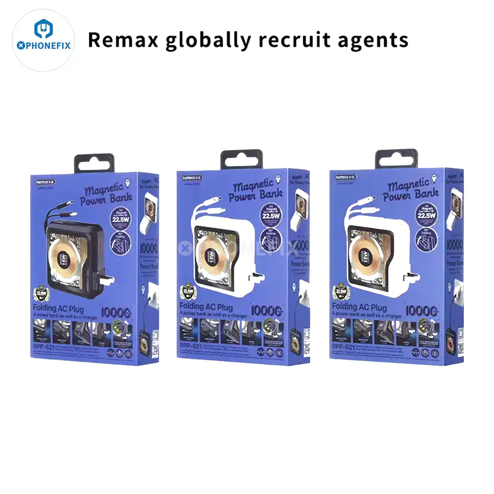 Remax Magnetic Wireless Fast Charging Portable Power Bank - Image 5