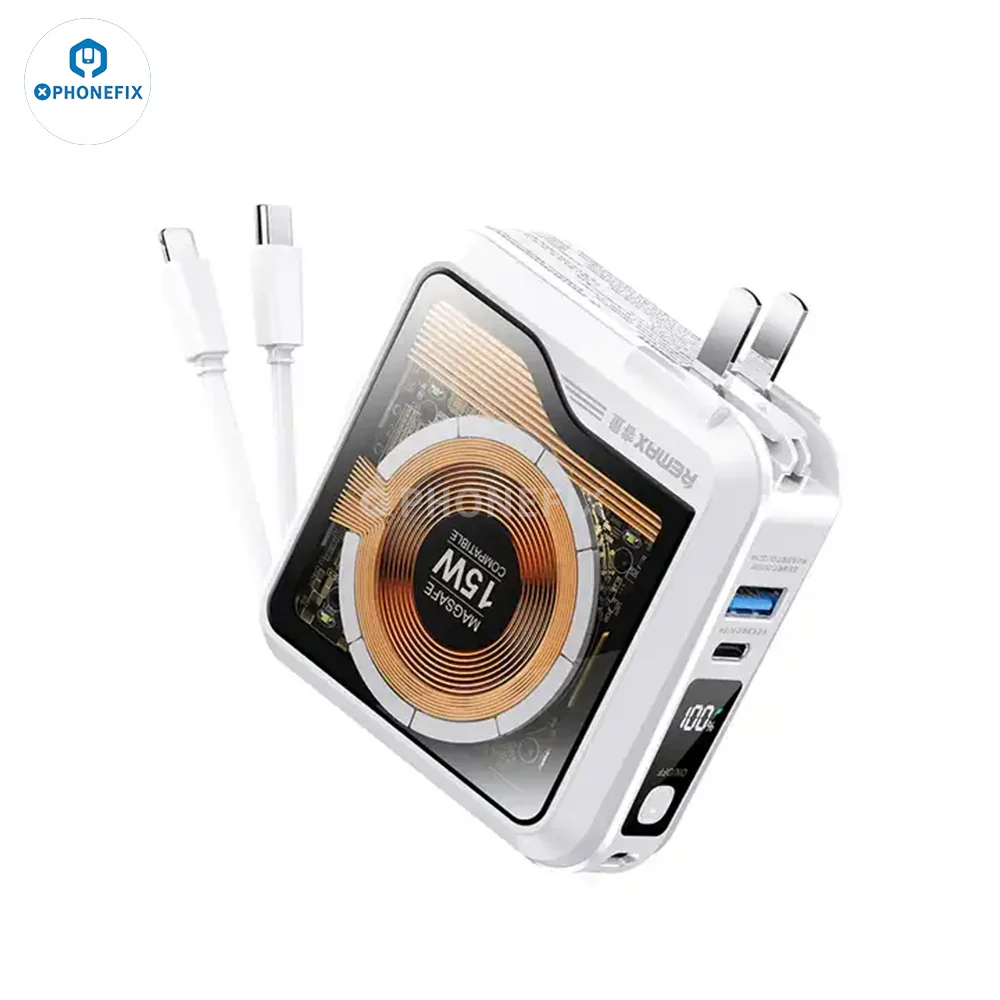 Remax Magnetic Wireless Fast Charging Portable Power Bank - Image 6