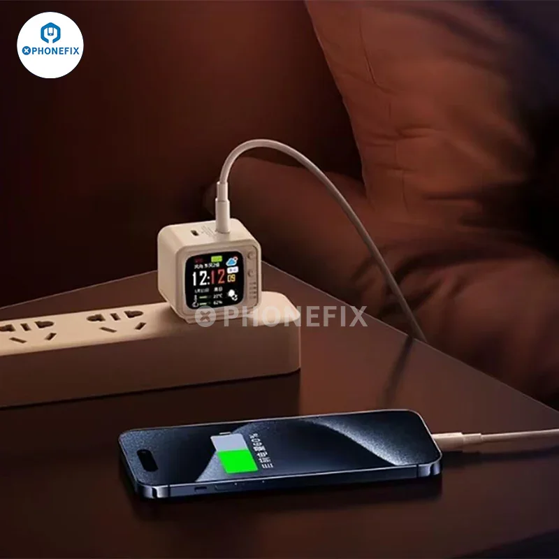 Remax Panda Smart TV 35W GaN Dual Port PD Fast Charging - Image 3
