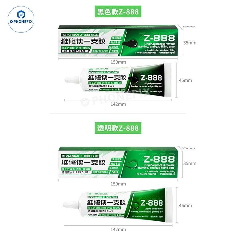 Repairman Z-888 Z-999 Glue Phone Frame Back Cover Caulking Adhesive - Image 11