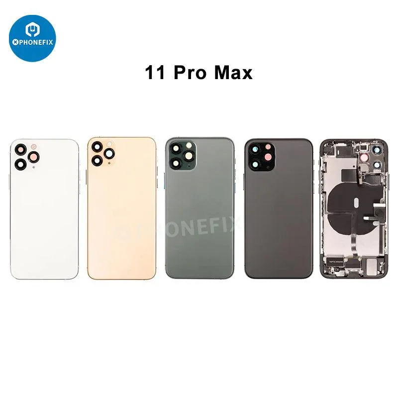 Replacement For iPhone Back Cover Rear Housing Full Assembly - Image 11