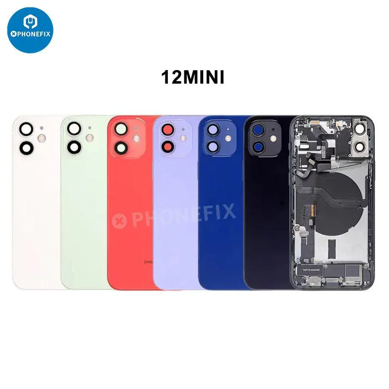 Replacement For iPhone Back Cover Rear Housing Full Assembly - Image 13