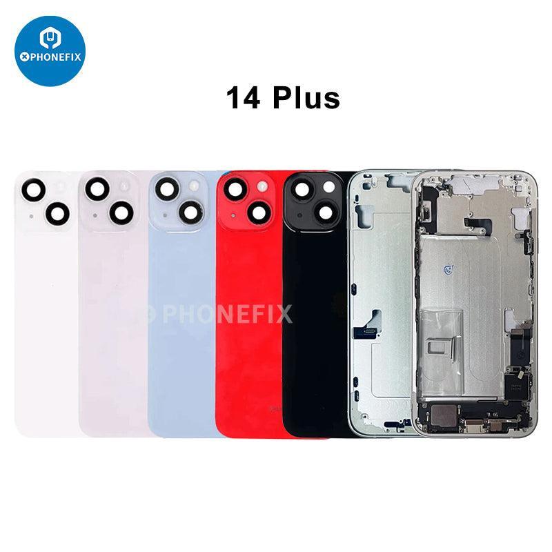 Replacement For iPhone Back Cover Rear Housing Full Assembly - Image 18