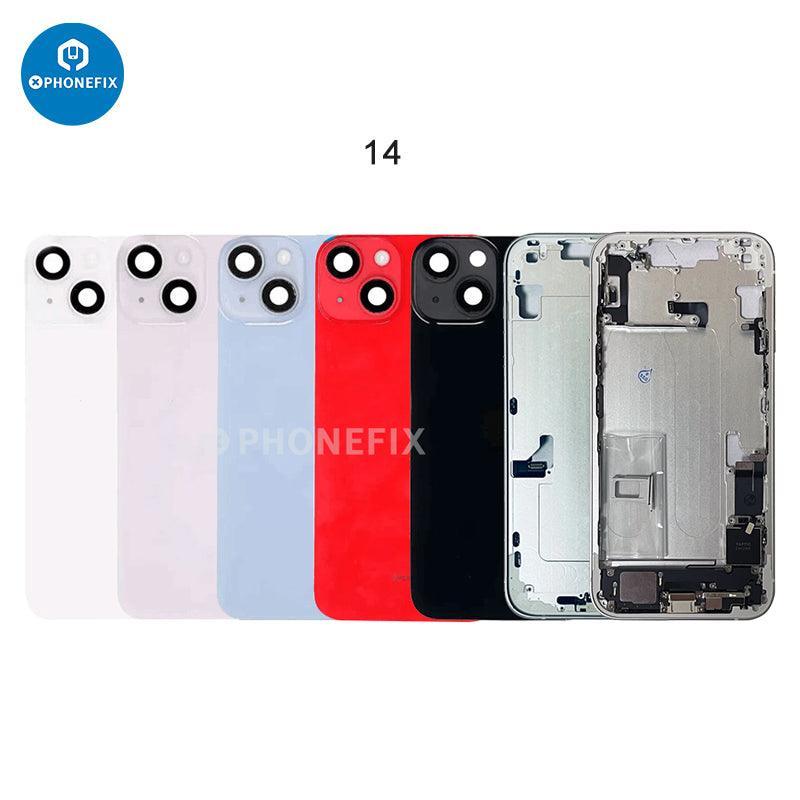 Replacement For iPhone Back Cover Rear Housing Full Assembly - Image 19