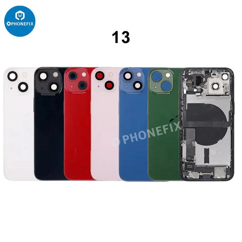 Replacement For iPhone Back Cover Rear Housing Full Assembly - Image 2