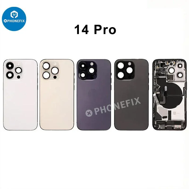 Replacement For iPhone Back Cover Rear Housing Full Assembly - Image 20