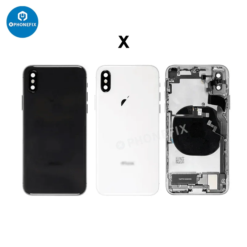 Replacement For iPhone Back Cover Rear Housing Full Assembly - Image 21