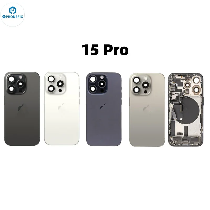 Replacement For iPhone Back Cover Rear Housing Full Assembly - Image 22