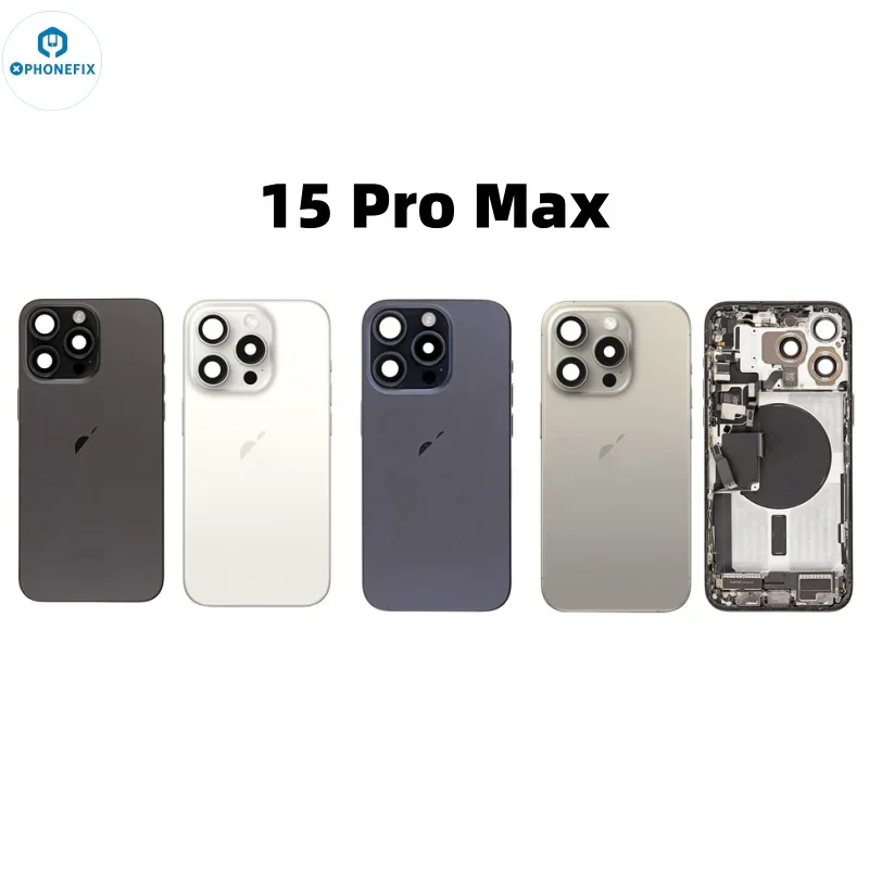 Replacement For iPhone Back Cover Rear Housing Full Assembly - Image 23
