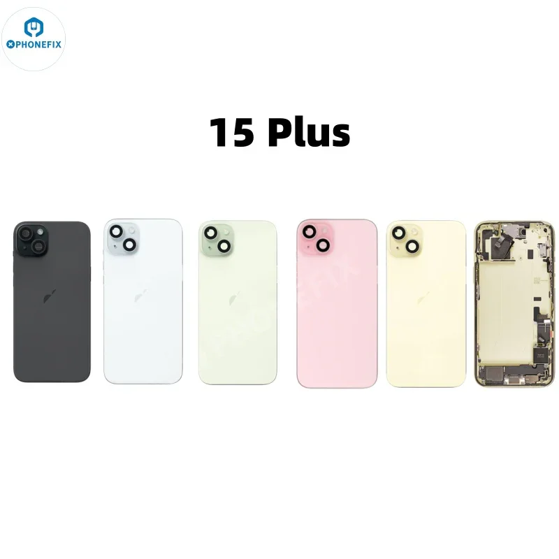 Replacement For iPhone Back Cover Rear Housing Full Assembly - Image 24