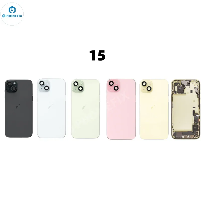 Replacement For iPhone Back Cover Rear Housing Full Assembly - Image 25