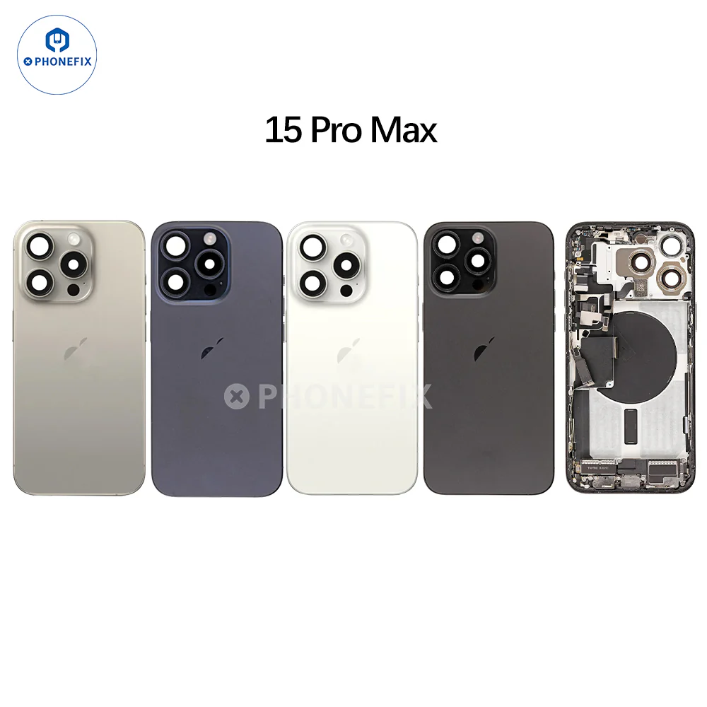 Replacement For iPhone Back Cover Rear Housing Full Assembly - Image 28