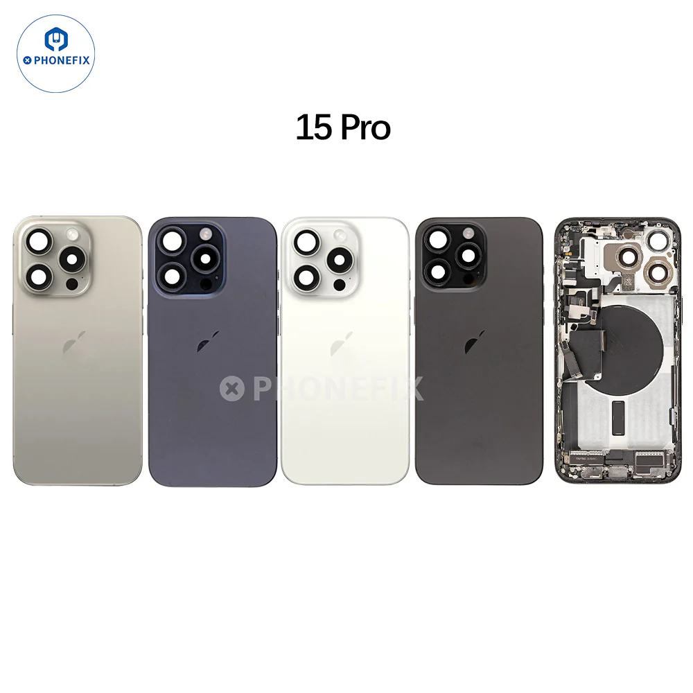 Replacement For iPhone Back Cover Rear Housing Full Assembly - Image 29