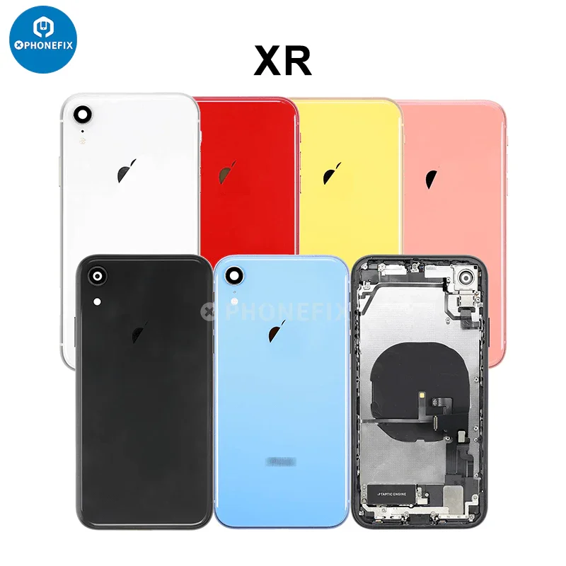 Replacement For iPhone Back Cover Rear Housing Full Assembly - Image 3