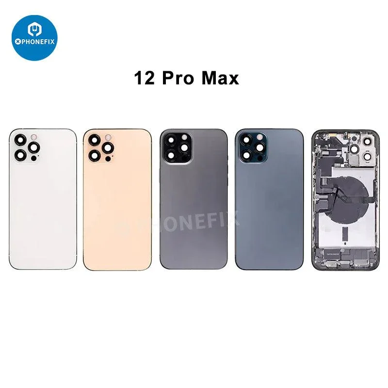 Replacement For iPhone Back Cover Rear Housing Full Assembly - Image 4