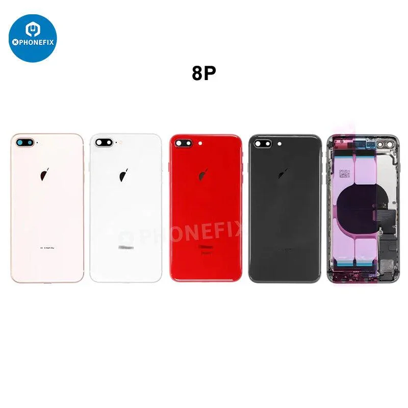 Replacement For iPhone Back Cover Rear Housing Full Assembly - Image 9