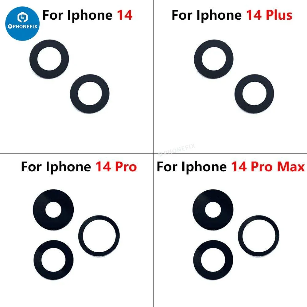 Replacement For iPhone X-17 Pro Max Rear Camera Glass Lens - Image 8