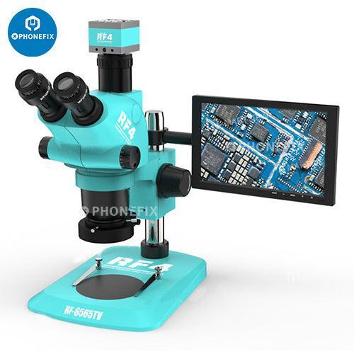 RF-6565 7050TV 4K HD Camera Monitor Trinocular Stereo Microscope - Image 5