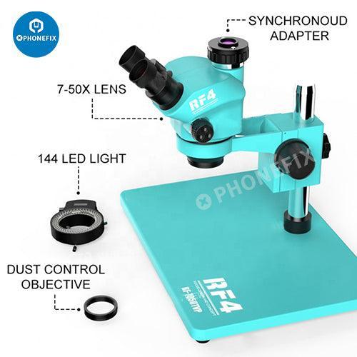 RF-7050TVP-YS010W 7-50X Zoom Trinocular Microscope HD Monitor - Image 2
