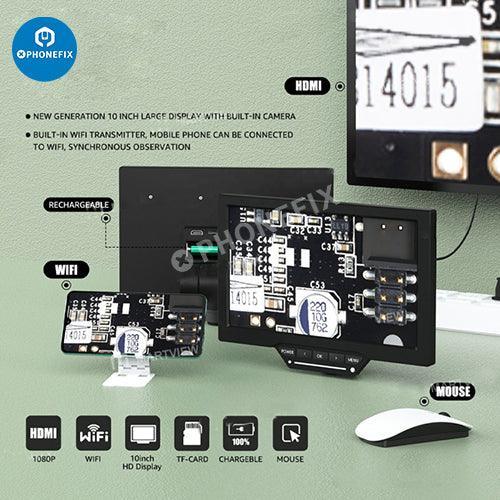 RF-7050TVP-YS010W 7-50X Zoom Trinocular Microscope HD Monitor - Image 5