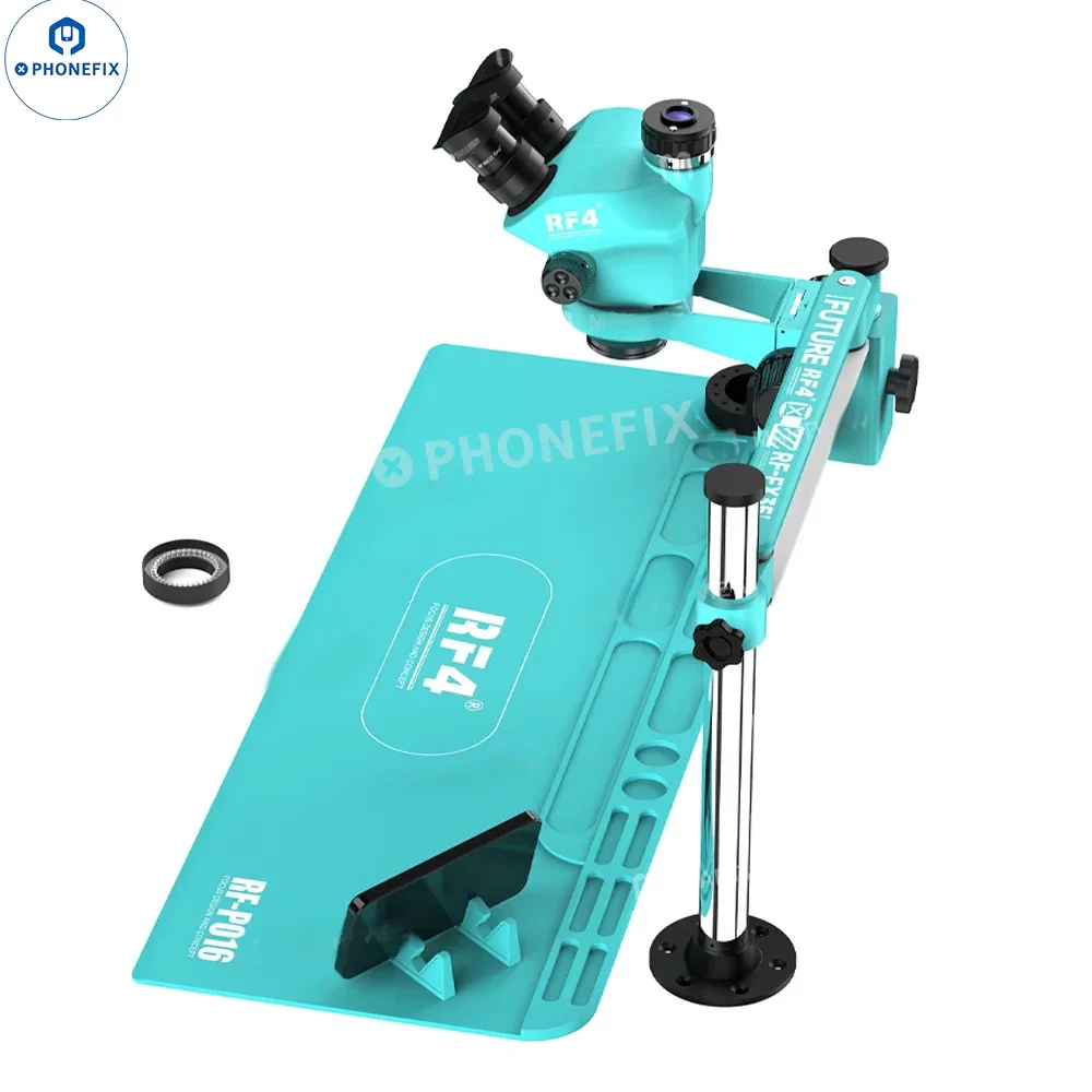 RF-FX23A RF-FX35A 7-50X Trinocular Stereo Microscope Swing Fixed Stand - Image 7