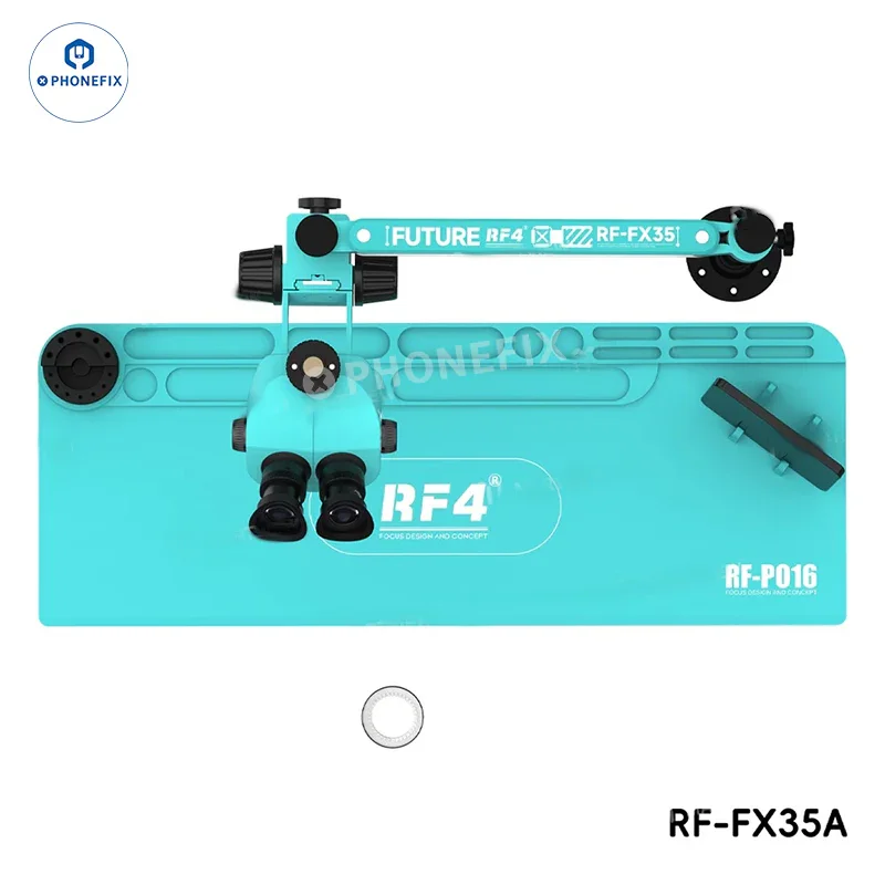 RF-FX23A RF-FX35A 7-50X Trinocular Stereo Microscope Swing Fixed Stand - Image 8