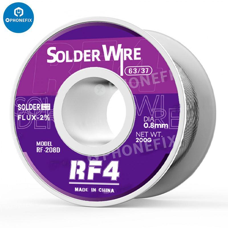 RF4 0.3-1.0mm Sn63% Rosin Core Tin Solder Wire For Phone BGA Repair - Image 11
