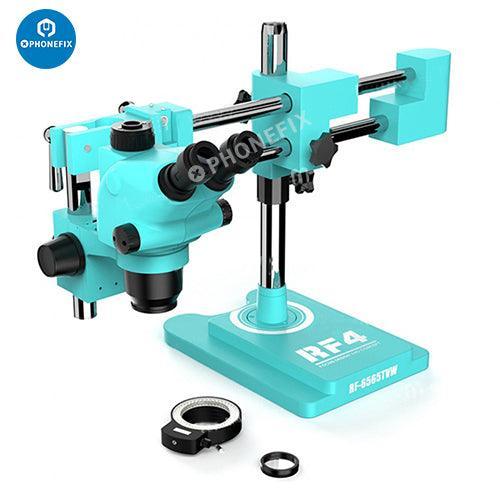 RF4 HD Trinocular Stereo Zoom Industrial Microscope For PCB Repair - Image 2