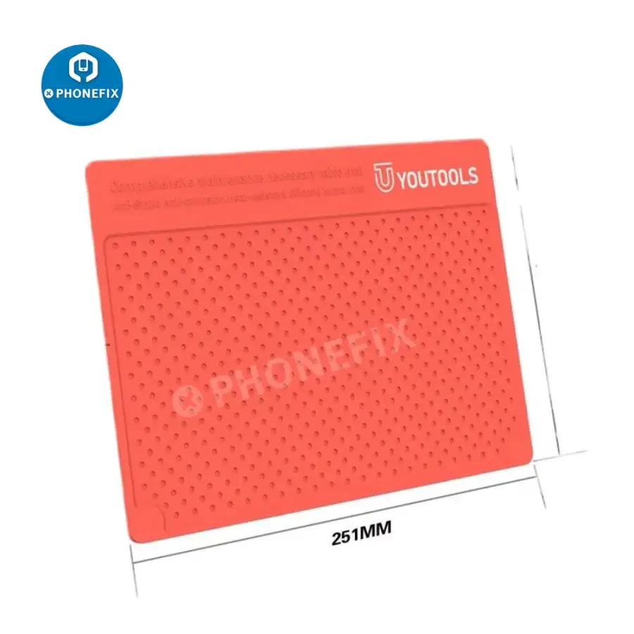 RF4 Heat Insulation Silicone Pad Microscope Base Phone PC Repair Mat - Image 12