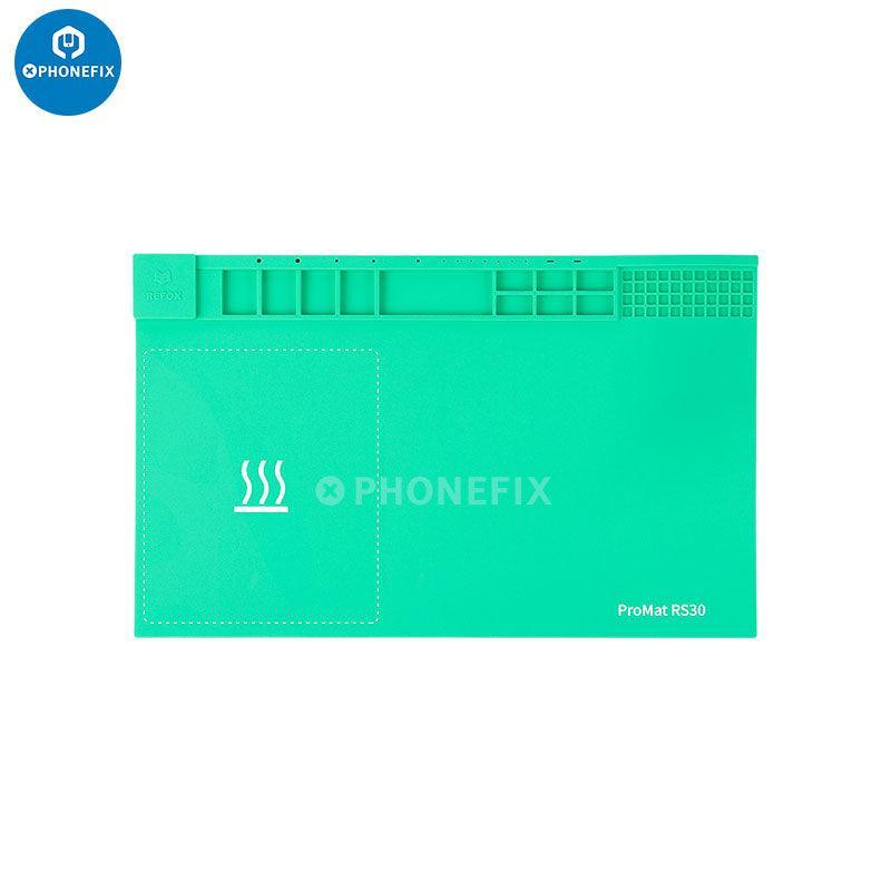 RF4 Heat Resistant Silicone Pad Aluminum Alloy Mat Microscope Base - Image 17