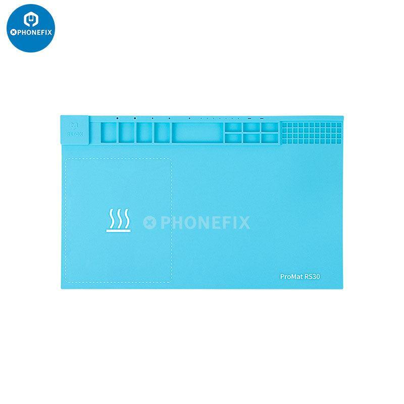RF4 Heat Resistant Silicone Pad Aluminum Alloy Mat Microscope Base - Image 18