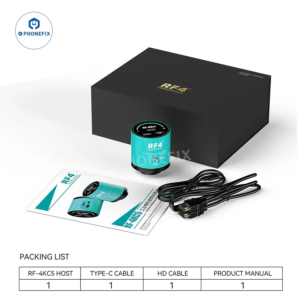 RF4 Microscope 2K 4K Ultra HD Camera for Mobile Phone Repair - Image 16