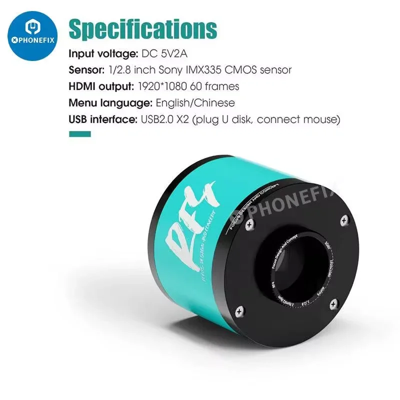 RF4 Microscope 2K 4K Ultra HD Camera for Mobile Phone Repair - Image 21