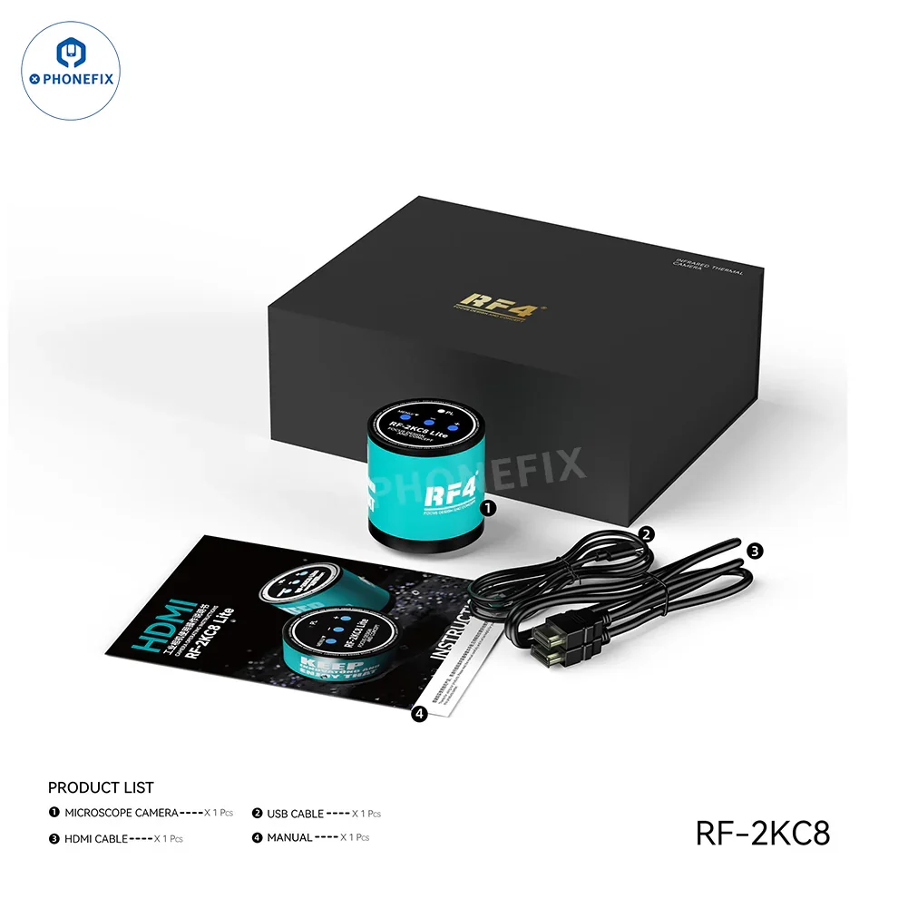 RF4 Microscope 2K 4K Ultra HD Camera for Mobile Phone Repair - Image 6