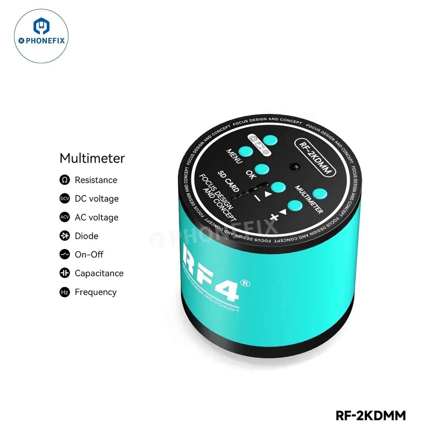 RF4 RF-2KDMM Microscope Camera Ultra HD With Multimeter Pen - Image 6