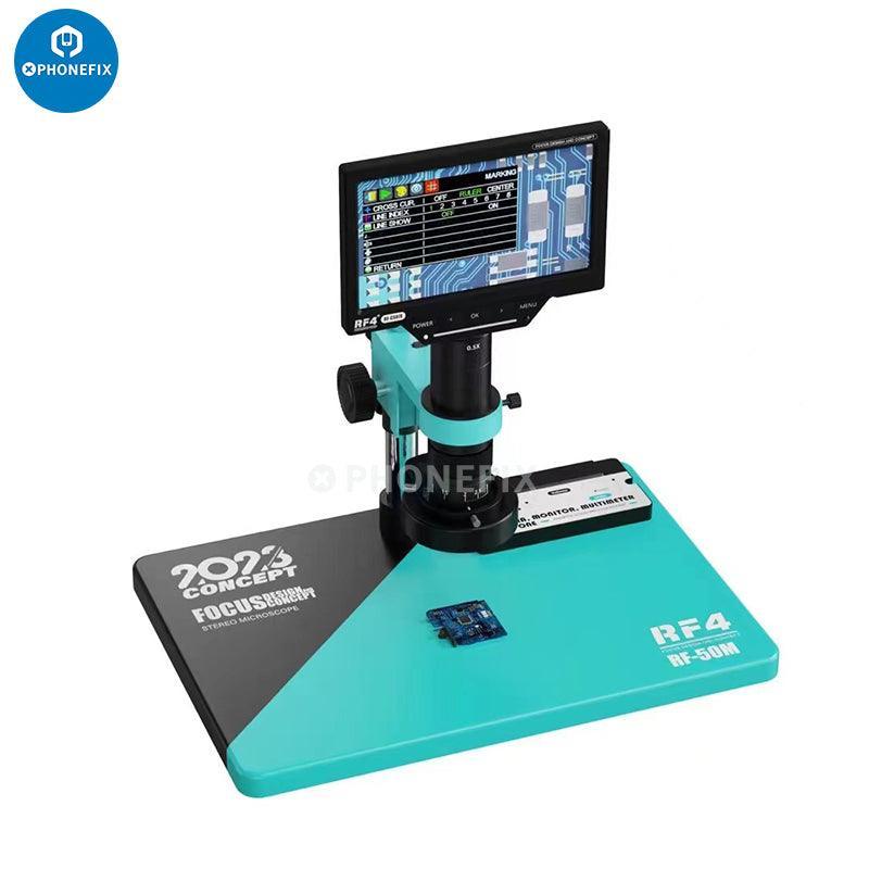 RF4 RF-50M Digital Microscope Multimeter Probes Welding Tester - Image 4